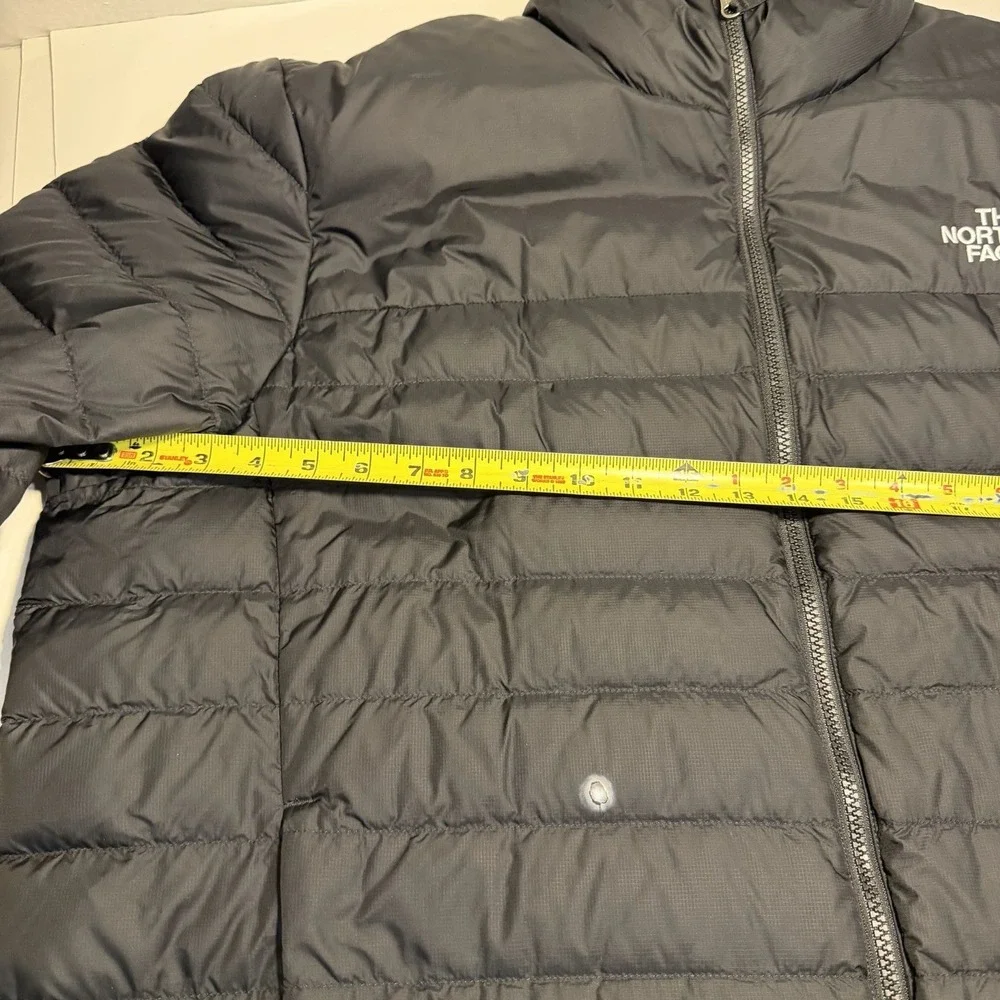 North Face Minoqua Puffer Down Jacket 550 Men XXl Black Quilted Outdoor